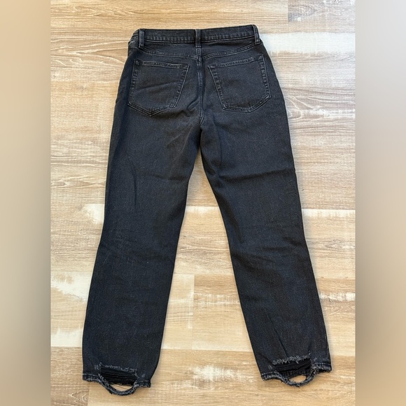 Abercrombie & Fitch Black Distressed Jeans - Picture 2 of 4